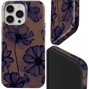 Burga Etui Velvet Night Tough z MagSafe do iPhone 14 Pro Max, brązowo-granatowe - Etui i futerały do telefonów - miniaturka - grafika 1