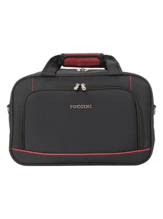 Puccini Torba podróżna "Padwa" w kolorze czarnym - 40 x 26 x 19 cm - Torebki damskie - miniaturka - grafika 1