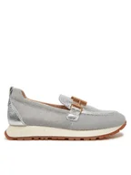 Półbuty damskie - Hispanitas Półbuty HV253919 Srebrny - miniaturka - grafika 1