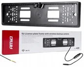 Kamery cofania - Kamera Cofania Wbudowana W Ramkę Rejestracyjną Auta Pod Wifi Bezprzewodowa - miniaturka - grafika 1