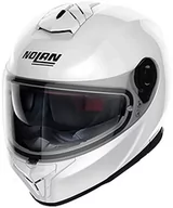 Kaski motocyklowe - Kask Nolan N80-8 Classic N-Com (biały, XL (62) - miniaturka - grafika 1