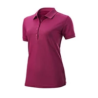 Koszulki i topy damskie - Wilson damska koszulka polo, AUTHENTIC POLO, poliester liliowy S - miniaturka - grafika 1