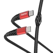 Kable USB - Hama Extreme USB-C - USB-C, 1.5m, czarny - miniaturka - grafika 1