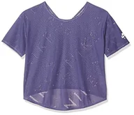 Koszulki i topy damskie - Nike Damski T-shirt W Nk Ss Top Air czerwony Sanded Purple/(White) M - miniaturka - grafika 1