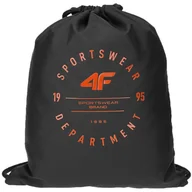 Torby sportowe - Worek na buty 4F M055 4FJWAW23AGYMM055 (kolor Czarny) - miniaturka - grafika 1
