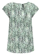 Koszulki i topy damskie - ONLY Koszulka w kolorze czarno-turkusowym - miniaturka - grafika 1