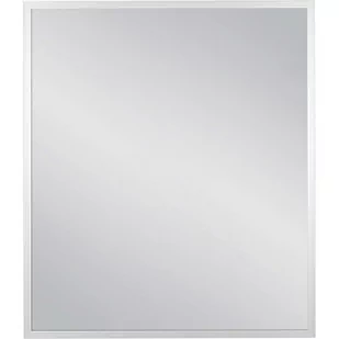 Lustro łazienkowe prostokątne 70x80 cm srebrna rama - Lustra - miniaturka - grafika 1