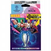 Czasopisma - Champions League UEFA Topps Stickers Mega Booster Pack - miniaturka - grafika 1