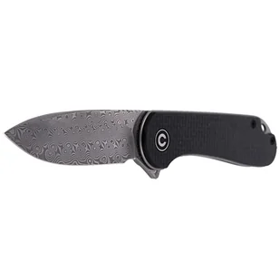 Nóż składany CIVIVI Elementum Flipper Twill Carbon Fiber / Black G10, Damascus (C907DS) - Noże - miniaturka - grafika 2