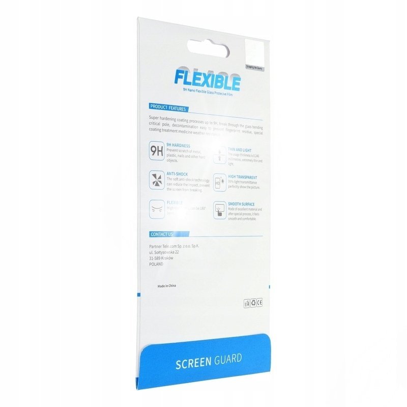 Szkło hybrydowe ochronne na iPhone 13 / 13 Pro / 14, Bestsuit Szybka 7H