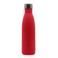 Butelki termiczne - Cool Bottles Butelka termiczna 500 ml Vivid Red - miniaturka - grafika 1