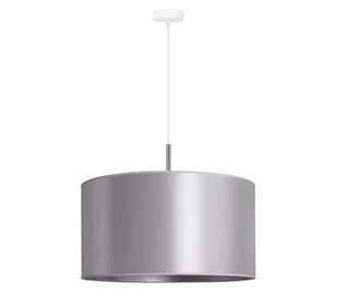 Duolla - Żyrandol na lince CANNES 1xE27/15W/230V śr. 45 cm srebrny - Lampy sufitowe - miniaturka - grafika 1