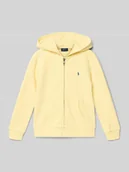 Swetry dla chłopców - Bluza rozpinana o kroju regular fit z mieszanki bawełny - miniaturka - grafika 1