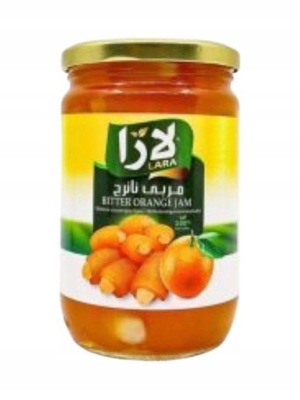 Gorzkie pomarańcze z migdałami w syropie LARA - 775 g