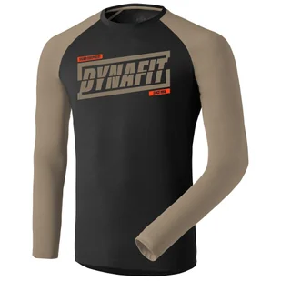Koszulka męska Dynafit 24/7 M L/S Tee Rozmiar: XL / Kolor: brązowy - Koszulki sportowe męskie - miniaturka - grafika 1