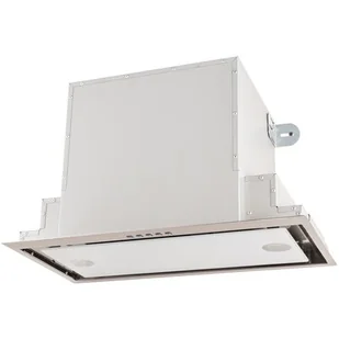 Akpo WK-10 Neva 60 Inox/białe szkło - Okapy kuchenne - miniaturka - grafika 1