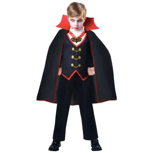 Strój, Kostium przebranie Dracula, dla dzieci 3-4 lat - Stroje karnawałowe - miniaturka - grafika 1