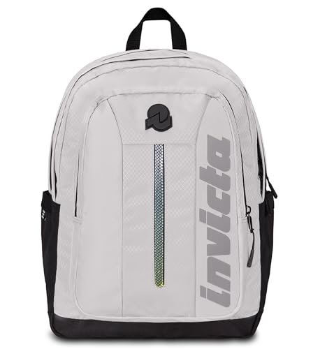 INVICTA S.P.A. Plecak męski Jelek (1 szt.), Szary, Taglia unica, Plecaki tornistry