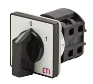 Wyłączniki światła i elektryczne - ETI polam Łącznik krzywkowy 0-1 3P 25A ETICAM CS 25 10 U 004773018 004773018 - miniaturka - grafika 1