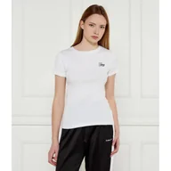 Koszulki i topy damskie - Guess Jeans T-shirt EMBRO Slim Fit - miniaturka - grafika 1