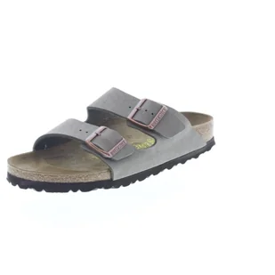 Birkenstock Arizona buty męskie klapki muły szary rekreacyjny, rozmiar buta:46 EU - Klapki i japonki męskie - miniaturka - grafika 1