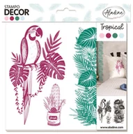 Scrapbooking - Stemple Dekor Tropikalne - miniaturka - grafika 1