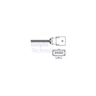 DELPHI SONDA LAMBDA ES20303-12B1 LAND ROVER FREELANDER II-III,ROVER 25,45 - Sondy lambda - miniaturka - grafika 1