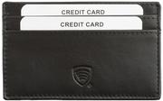 Etui na dokumenty i karty - Skórzane Etui Karty Kredytowe Zbliżeniowe Zabezpieczające RFID - miniaturka - grafika 1