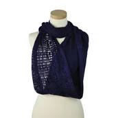 Szaliki i chustki dla dzieci - Komin Ażurowa Ulotność - Art of Polo - miniaturka - grafika 1