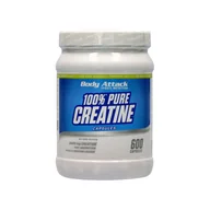 Kreatyna - BODY ATTACK 100% Pure Creatine - 600caps KREATYNA - miniaturka - grafika 1