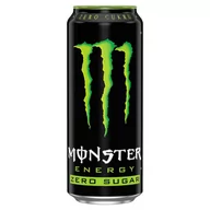 Napoje energetyczne i izotoniczne - Monster Energy Zero Sugar Gazowany napój energetyzujący 500 ml - miniaturka - grafika 1