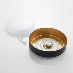 Lindby Gracjan lampa sufitowa LED CCT czarna złota - Lampy sufitowe - miniaturka - grafika 3