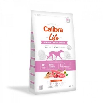 CALIBRA Dog Life Junior Large Breed Lamb 2,5 kg dla szczeniąt ras dużych jagnięcina -