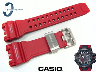 Pasek Casio G-Shock GPW-1000RD GPW-1000 czerwony - Akcesoria do zegarków - miniaturka - grafika 1