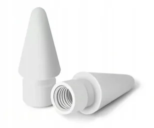 Qiktech Wymienna Końcówka Do Apple Pencil 1 I 2 Generacji Pencil Tips Ipad (Biała) - Ołówki - miniaturka - grafika 1