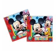 Urodziny dziecka - PROCOS Serwetki urodzinowe Myszka Mickey 33 cm 20 szt uniwersalny - miniaturka - grafika 1