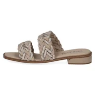 Moda i Uroda OUTLET - CAPRICE Damskie 9-27101-42 płaskie sandały, taupe Suede, 37 eu - miniaturka - grafika 1