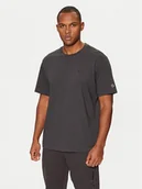 Koszulki męskie - Champion T-Shirt 220278 Czarny Standard Fit - miniaturka - grafika 1