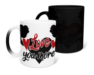 Kubki - KUBEK MAGICZNY Z NADRUKIEM-PREZENT WALENTYNKI RÓŻNE WZORY DO WYBORU+IMIĘ - miniaturka - grafika 1