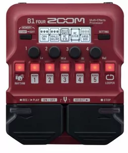 ZooM B1 Four - Efekty gitarowe - miniaturka - grafika 1