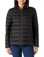 Płaszcze damskie - Geox Płaszcz damski D Jaysen Down Coat, czarny, 42 - miniaturka - grafika 1
