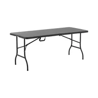 Wyposażenie lokali gastronomicznych - Stół cateringowy - 1830 x 750 x 740 mm - Royal Catering - 150 kg - wewnątrz / na zewnątrz - czarny RC-FT_3 - miniaturka - grafika 1