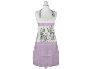Fl1 FARTUCH 60X80CM LAVENDER BIAŁY 80S-FAR-LAV/BI - Pozostałe akcesoria kuchenne - miniaturka - grafika 1