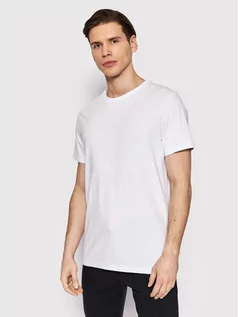 Koszulki męskie - Outhorn T-Shirt TSM600 Biały Regular Fit - grafika 1