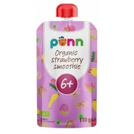 Desery dla dzieci - SALVEST PÕNN BIO Owocowe puree z malinami, 110g - miniaturka - grafika 1