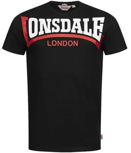 T-shirt LONSDALE CREATON czarny-M - Koszulki męskie - miniaturka - grafika 1