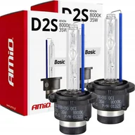 Żarówki samochodowe - 2x D2S ŻARNIKI XENON 8000K GWARANCJA HOMOLOGACJA - miniaturka - grafika 1