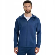 Bluzy męskie - Bluza męska 4F FNK M587 denim 4FWAW25TFSWM587 32S L - miniaturka - grafika 1