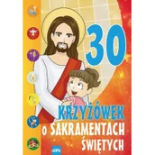 Biografie i autobiografie - Michał Wilk, Mariusz Dziedziniewicz 30 krzyżówek o sakramentach $985więtych - miniaturka - grafika 1