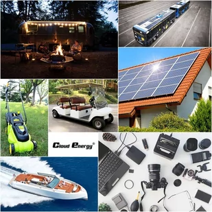 Cloudenergy 24V 150Ah LiFePO4 Battery Pack Backup Power, 3840Wh Energy, 6000  Cycles, Built-in 100A BMS - Baterie do zasilaczy awaryjnych UPS - miniaturka - grafika 4